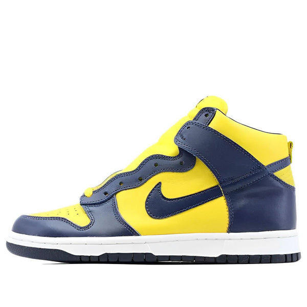 

Кроссовки dunk high le 'michigan' Nike, синий