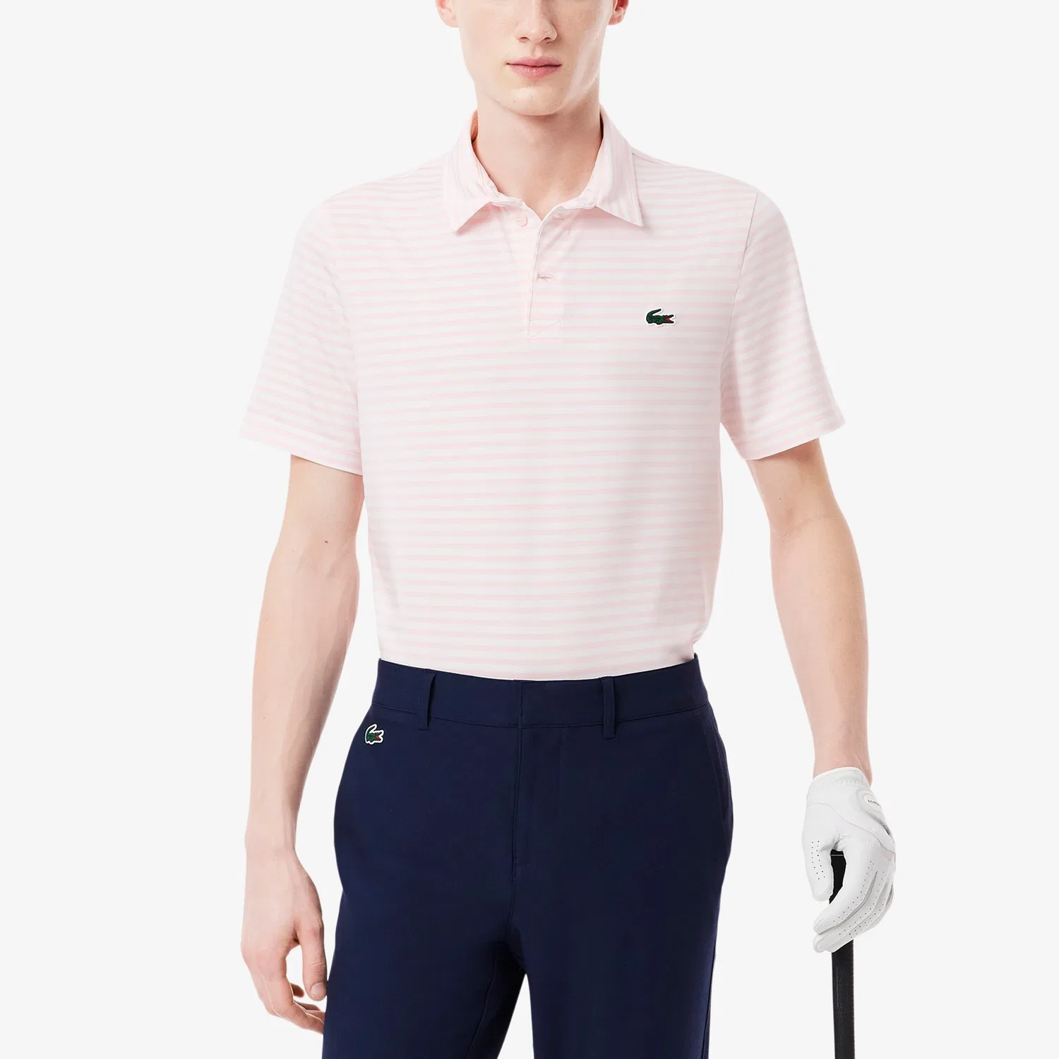 Мужское поло Light Pink LACOSTE, Light Pink — фото 4