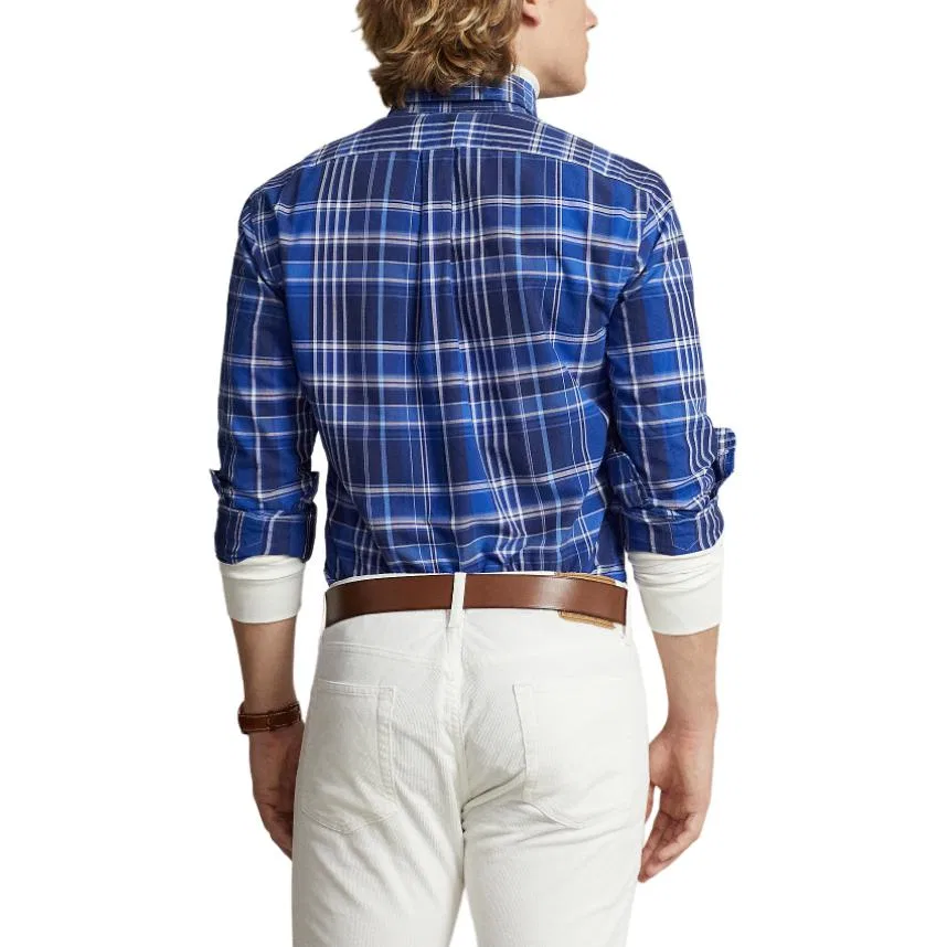 Мужская рубашка Polo Ralph Lauren Classic Version, Multicolor — фото 4