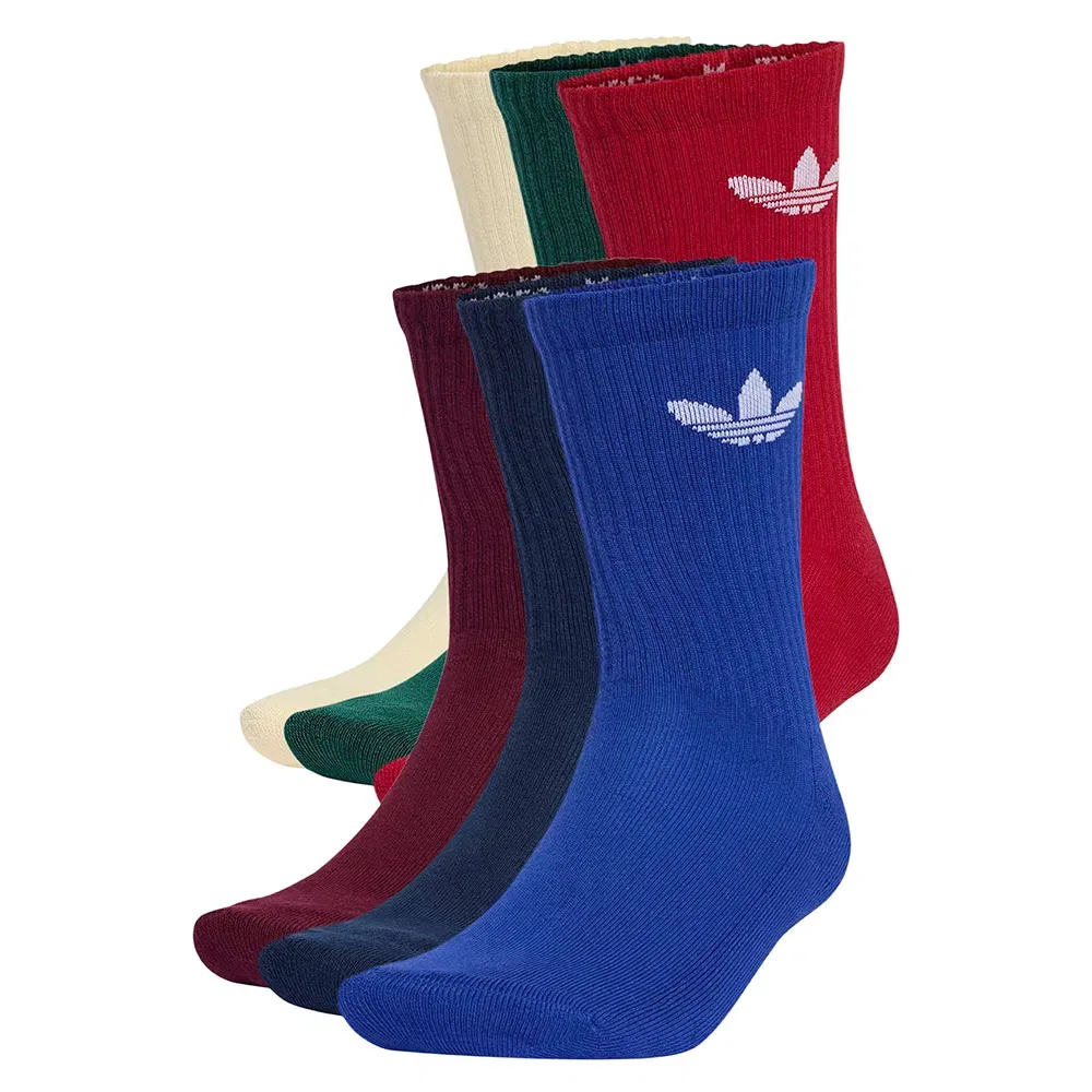 Носки Trefoil Cushion 6 пар Adidas Originals, мультиколор