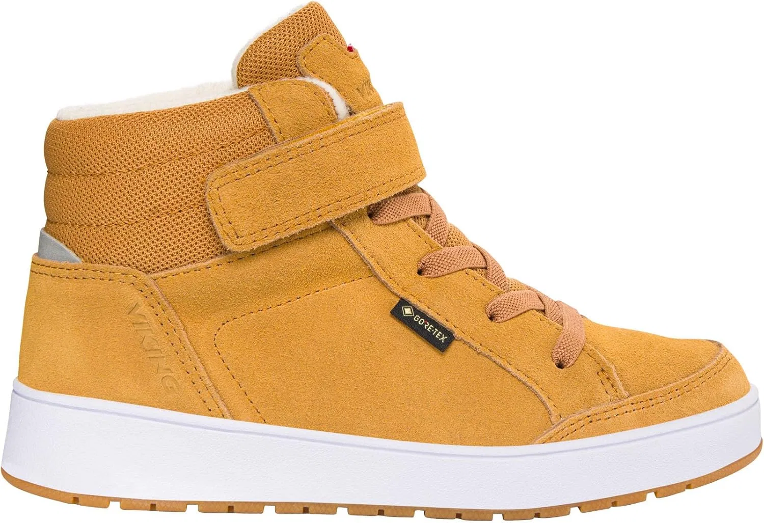 Детские ботинки для мальчиков с мембраной Eagle Warm Gtx VIKING, Mustard