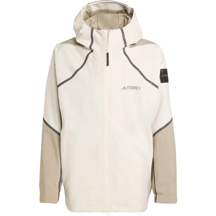 Дождевик CLIMAPROOF с принтом Nat Geo TERREX KC2342 adidas, Серебристый — фото 3