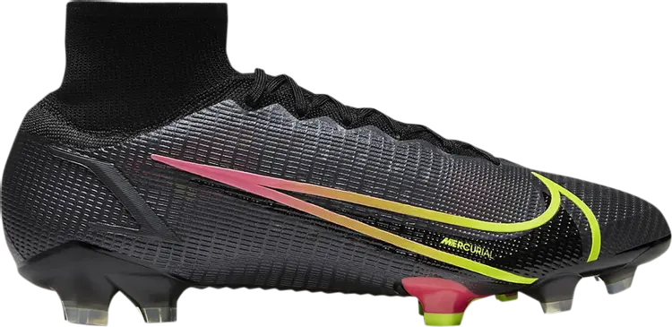 

Бутсы Nike Mercurial Superfly 8 Elite FG 'Black Cyber', черный