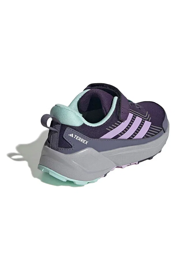Детские кроссовки для девочек с липучкой Terrex trailmaker 2 Adidas, Aurplu Powplu Seflaq — фото 3