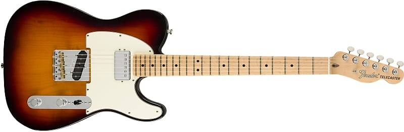 

Fender American Performer Telecaster с кленовой накладкой хамбакер, 3 цвета Sunburst American Performer Telecaster with Humbucking Maple Fingerboard 3-Color Sunburst