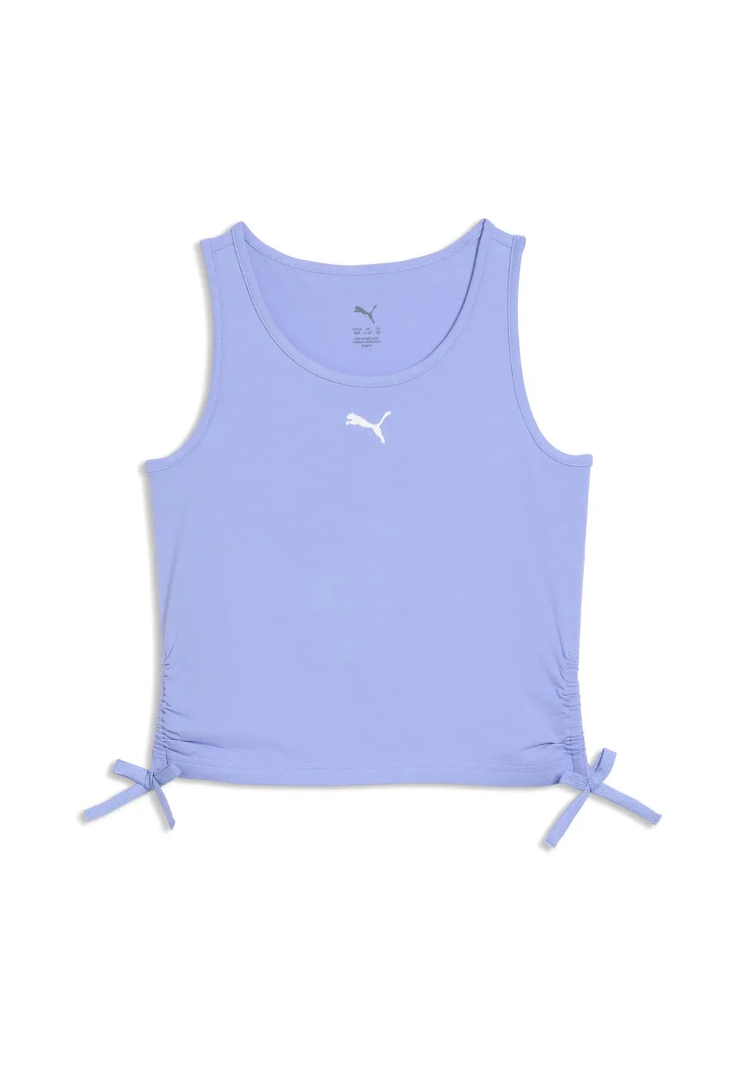 Облегающая майка с узлом Ess - топ Puma, Intense Lavender
