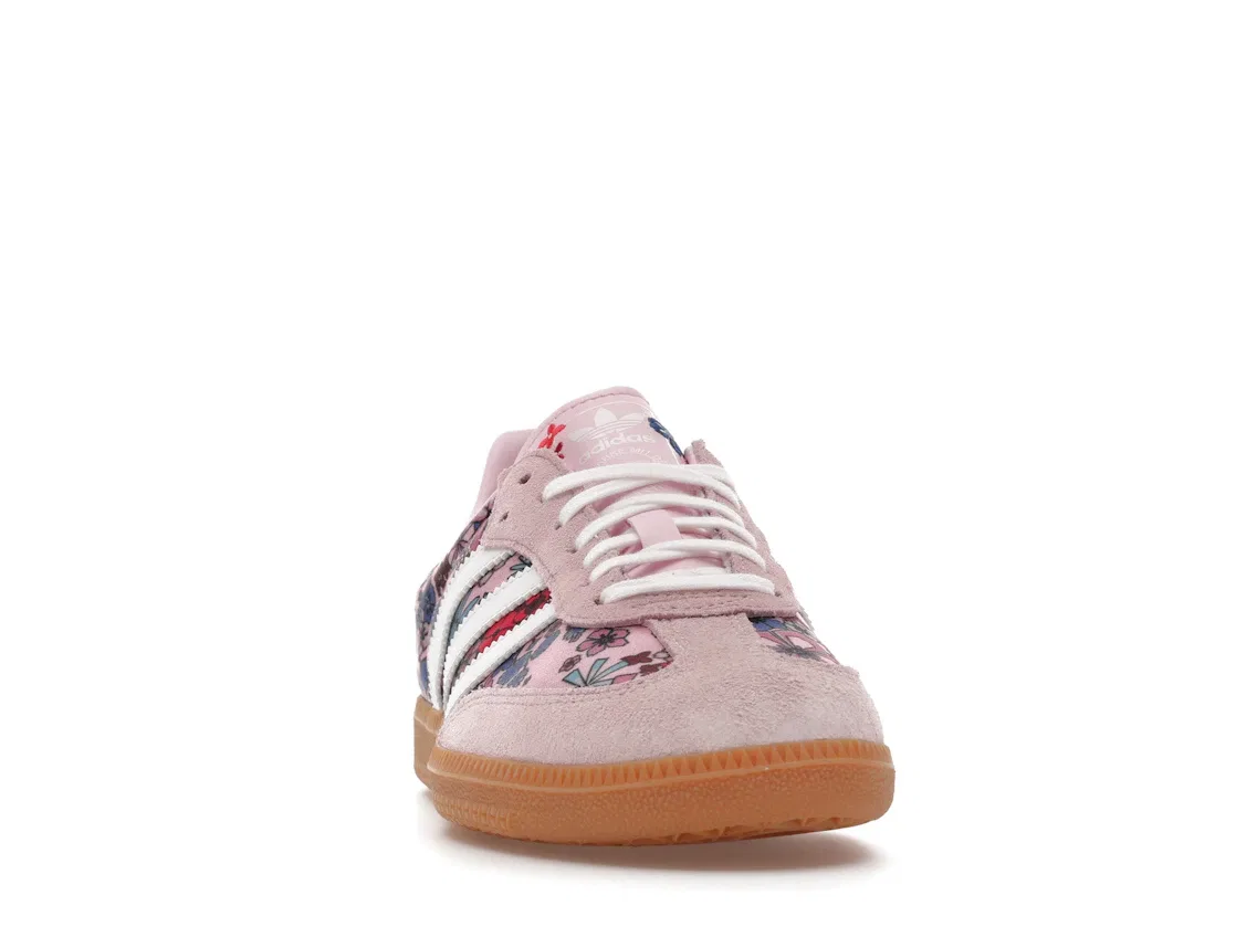 Детские кроссовки Lifestyle с принтом Adidas Samba OG, Clear Pink White Gum 3 — фото 2