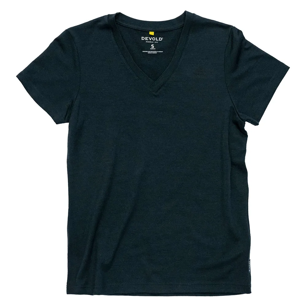 

Футболка с коротким рукавом DEVOLD OF NORWAY Premium V-Neck, черный