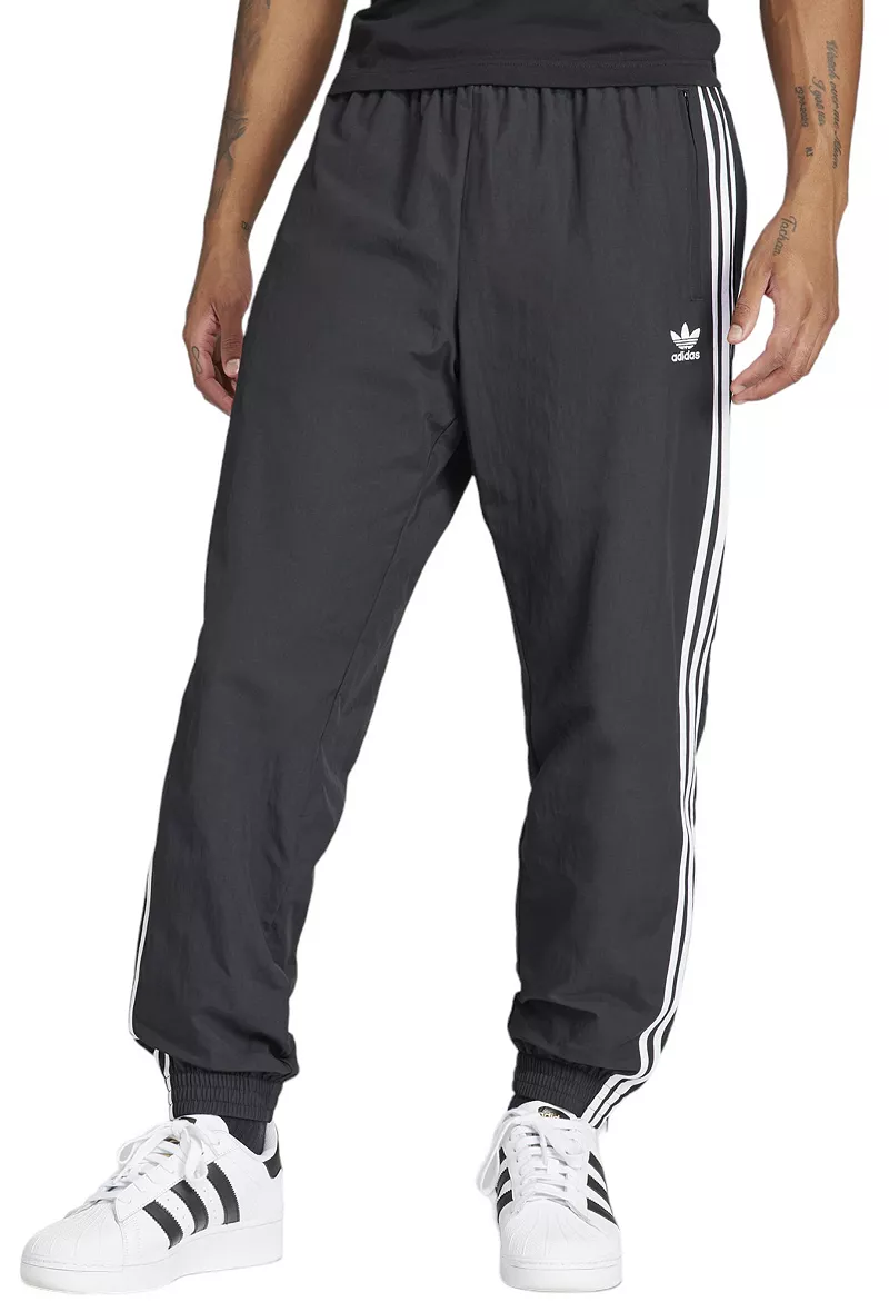 

Мужские спортивные брюки Adidas Adicolor Firebird из тканого материала, черный
