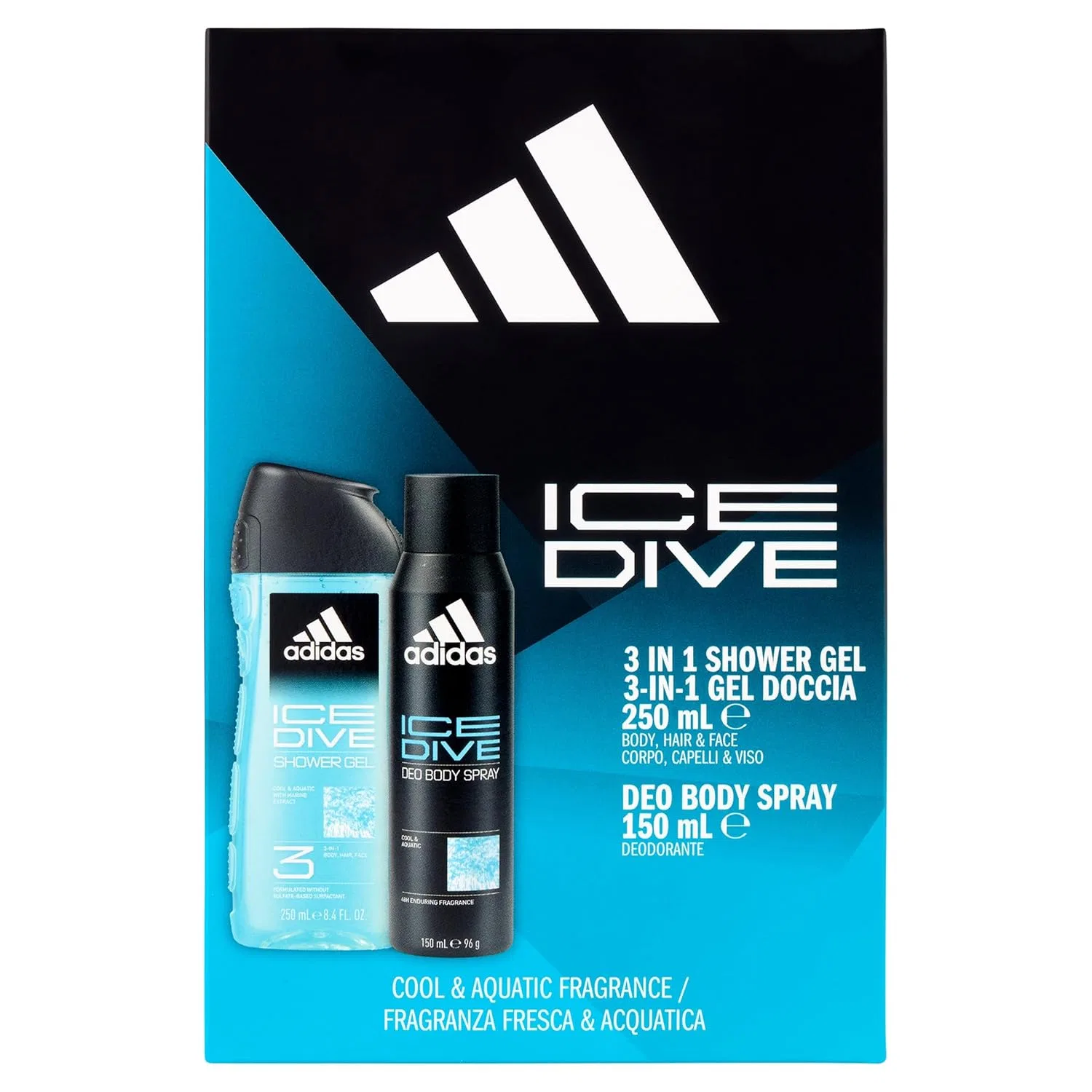 Мужской подарочный набор Ice Dive от adidas Adidas