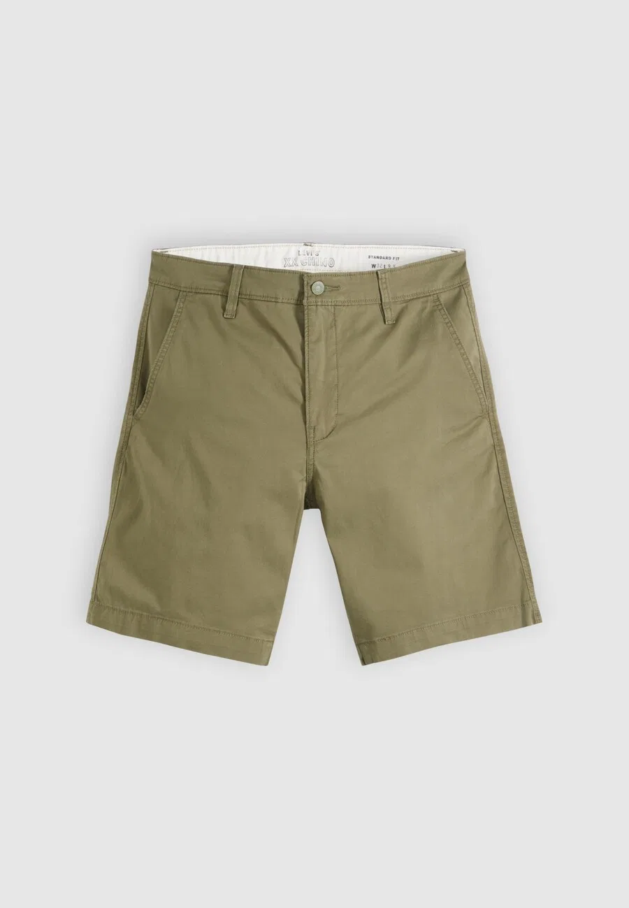 Шорты-чиносы LEVI'S Regular, оливковый цвет