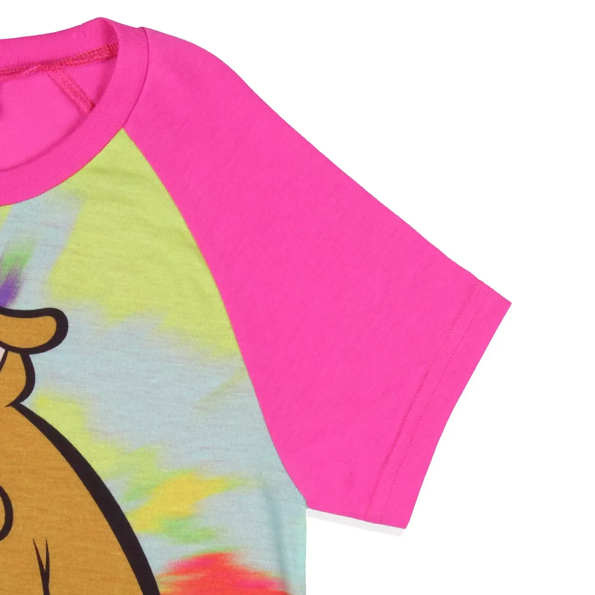 Детская пижамная рубашка с принтом Scooby-Doo Tie-Dye Nightgown Scooby-Doo, Multicolored — фото 3
