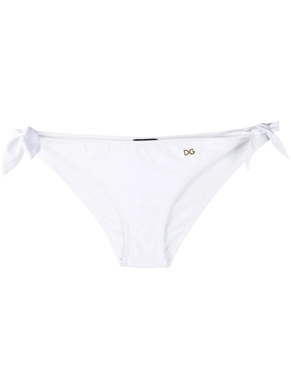 Бикини Боковые Завязки Dolce & Gabbana, белый