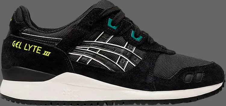 

Кроссовки wmns gel lyte 3 'black' Asics, черный