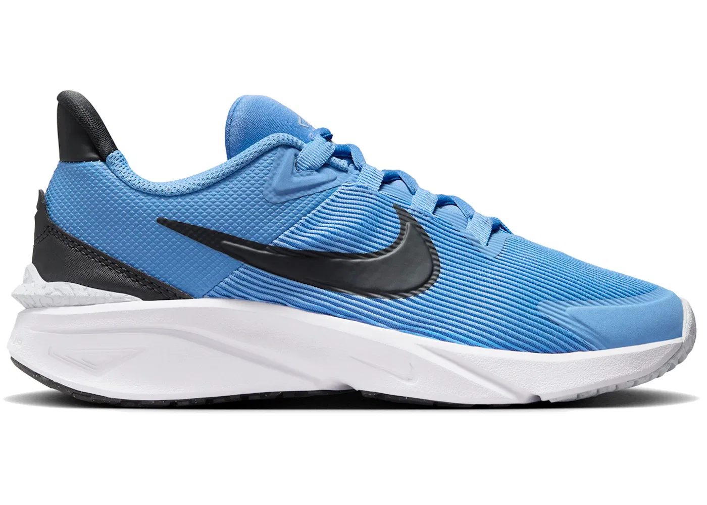 Детские кроссовки для бега с длинным шнурком Nike Star Runner 4 Nike, Blue Beyond Blue Tint White Anthracite
