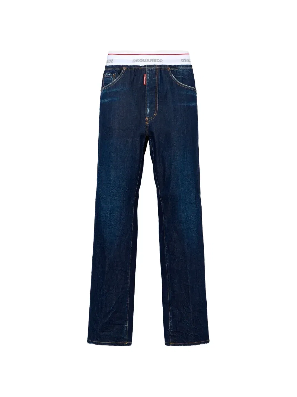 Брюки dark relax Dsquared2, синий