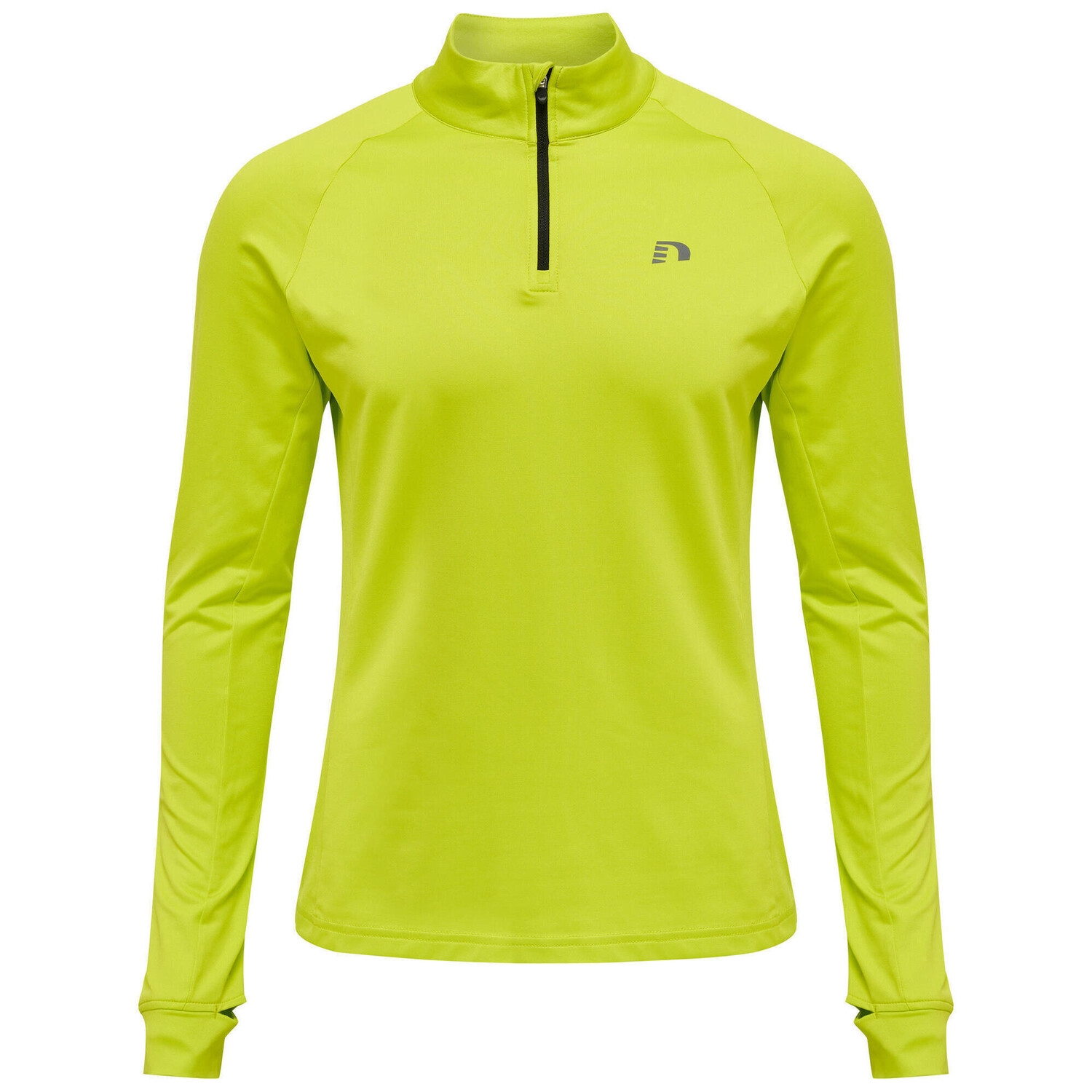 

Мужская толстовка Core Midlayer Half Zip Sweatshirt Men NEWLINE, зеленый лайм/светло-зеленый/светло-зеленый