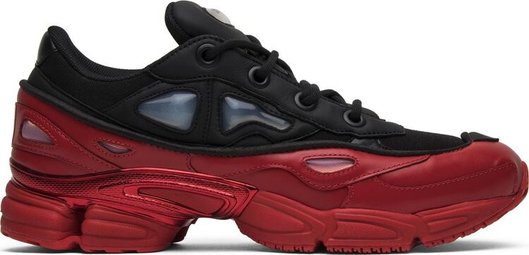 

Кроссовки Adidas Raf Simons x Ozweego 3 'Core Black Scarlet', черный