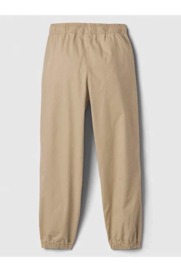 Детские брюки для мальчиков прямого кроя Basics Gap, Beige — фото 3