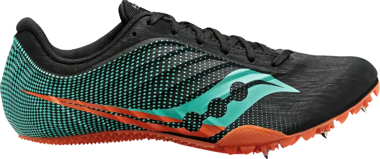 

Кроссовки Saucony Wmns Spitfire 5 Black Cool Mint, черный