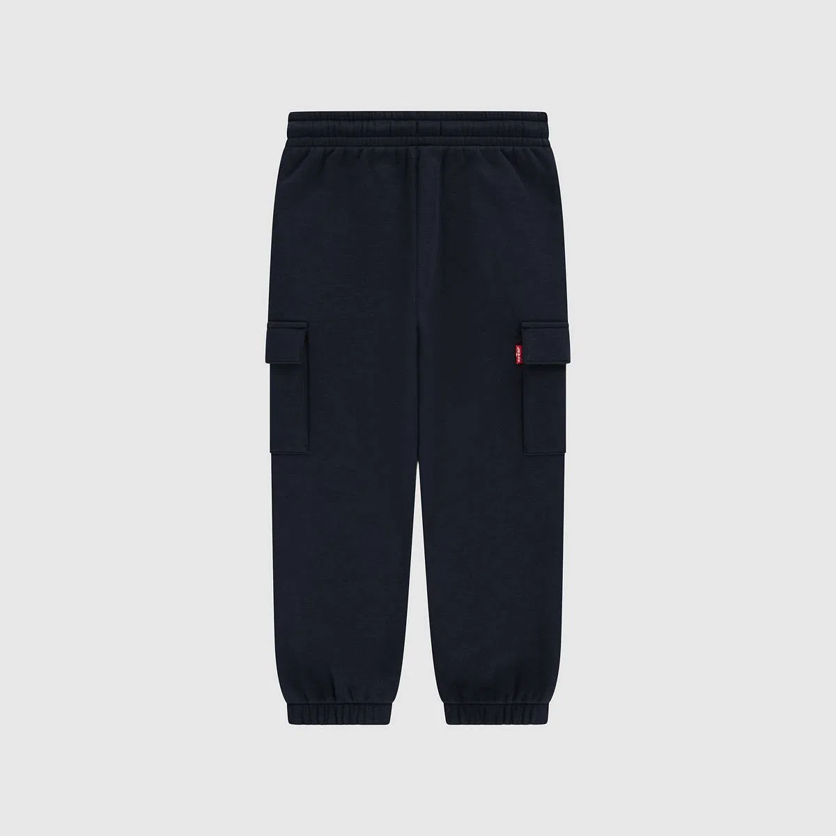 Свободные спортивные штаны для мальчиков 4-7 лет, модель Two horse baggy cargo Levi's, Jet Black - Black — фото 2