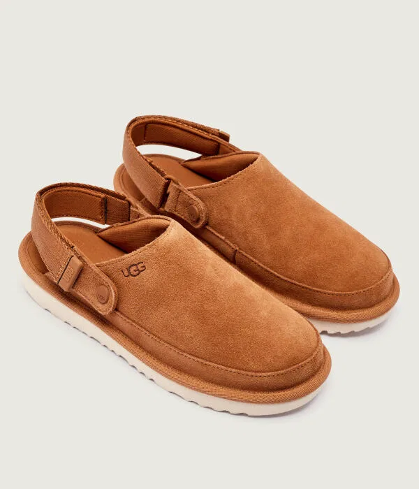 Детские мюли UGG, коричневый — фото 3