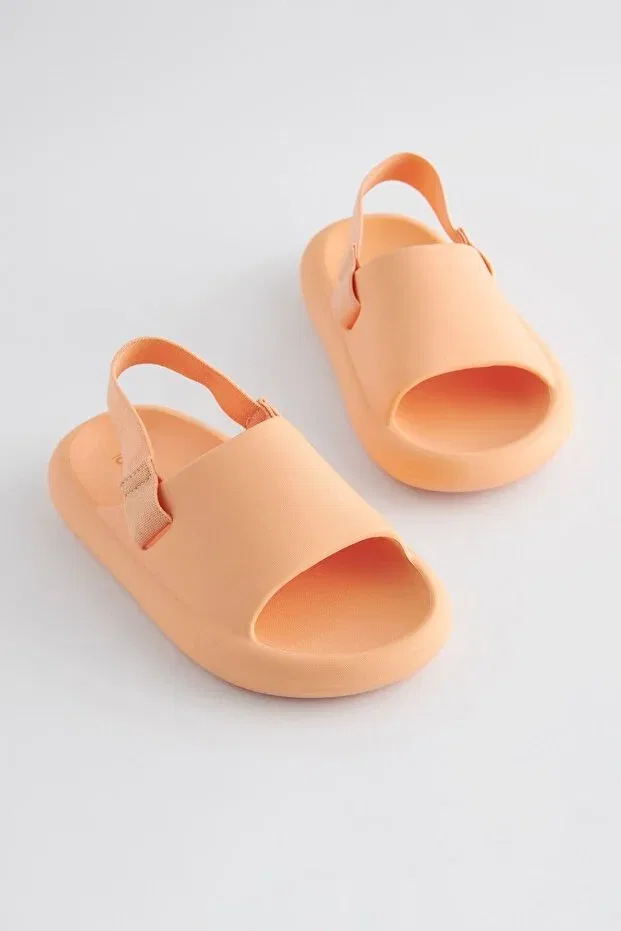 Детские сандалии для девочек с графическим принтом Next Baby, Orange