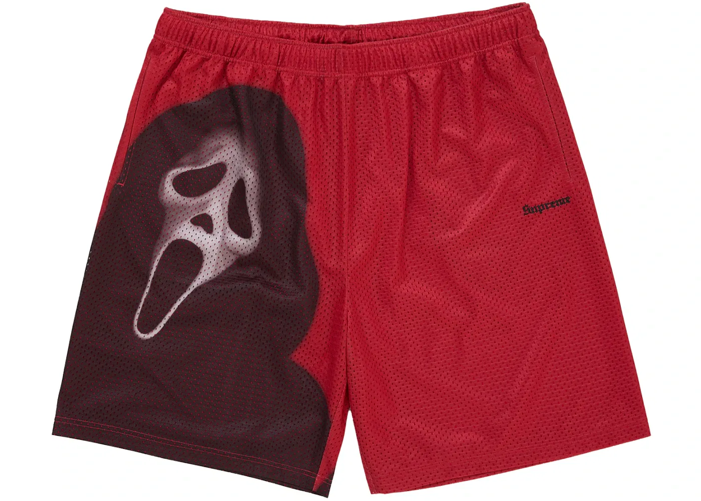 Мужские шорты из сетки Ghostface Supreme, Red
