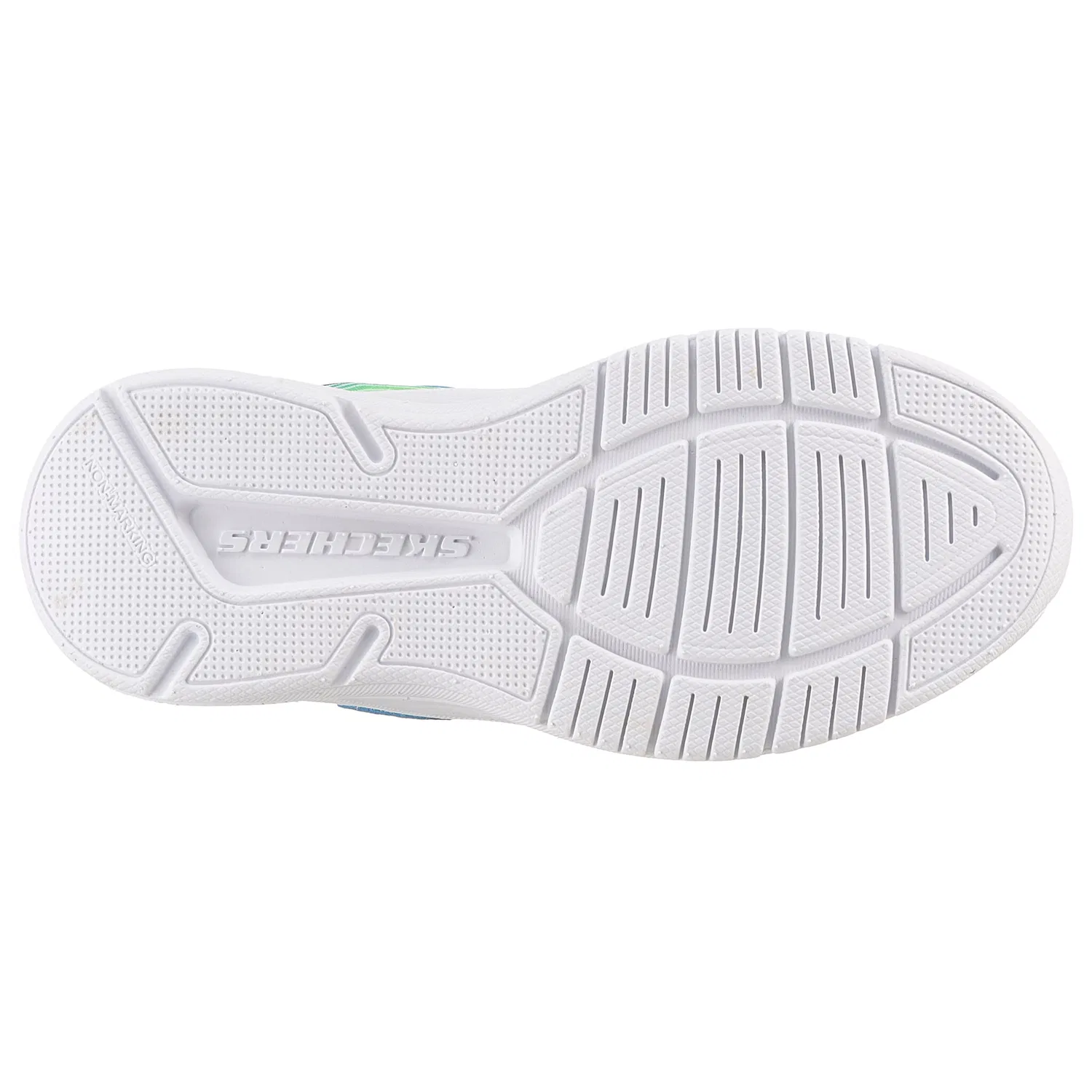 Детские кроссовки MICROSPEC ADVANCE Skechers, Black/Lime — фото 4