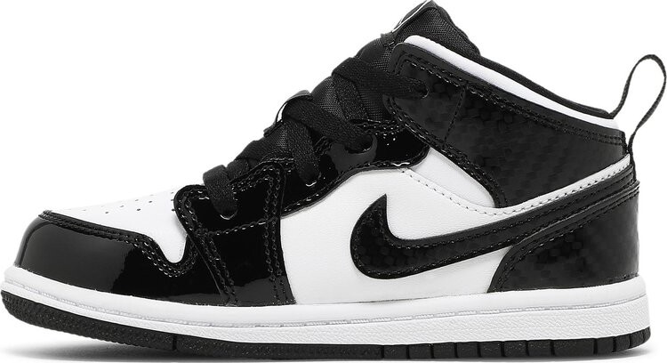 Кроссовки Air Jordan 1 Mid SE TD All Star 2021, черный — фото 3