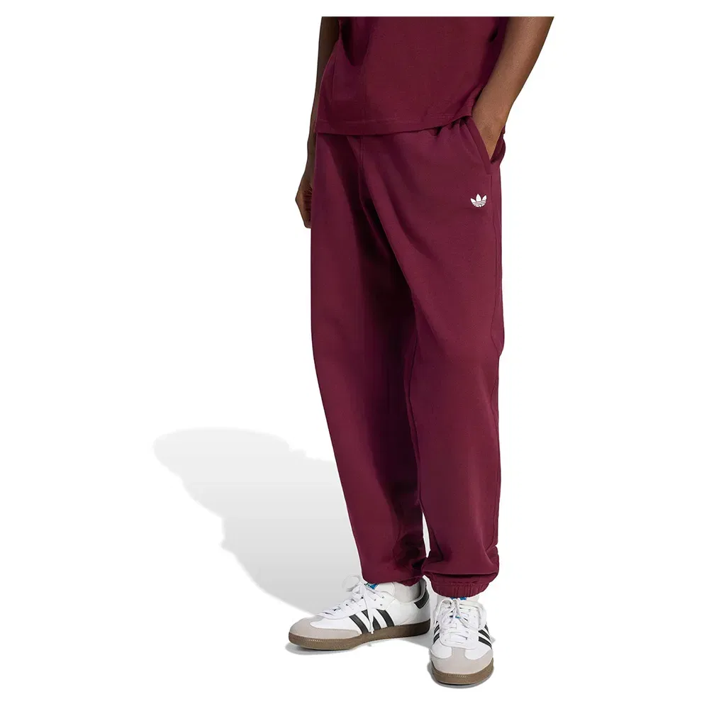 Брюки из флиса Trefoil Essentials Regular Fleece Adidas Originals, красный