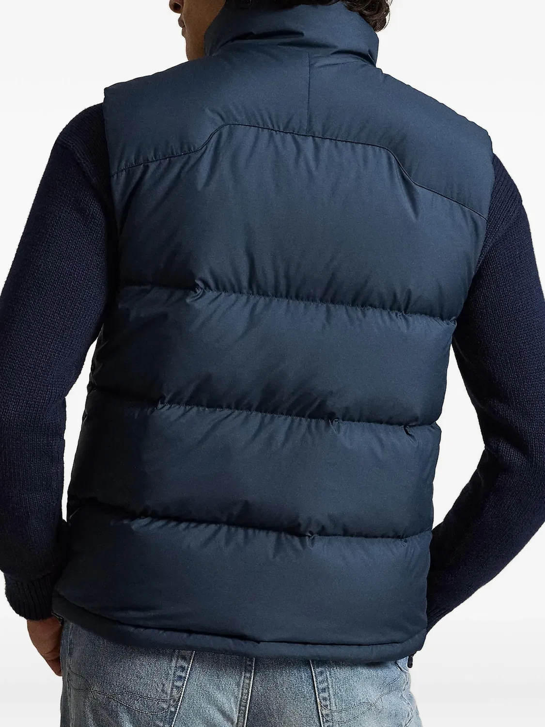 Дутый жилет The Gorham Polo Ralph Lauren, синий — фото 4