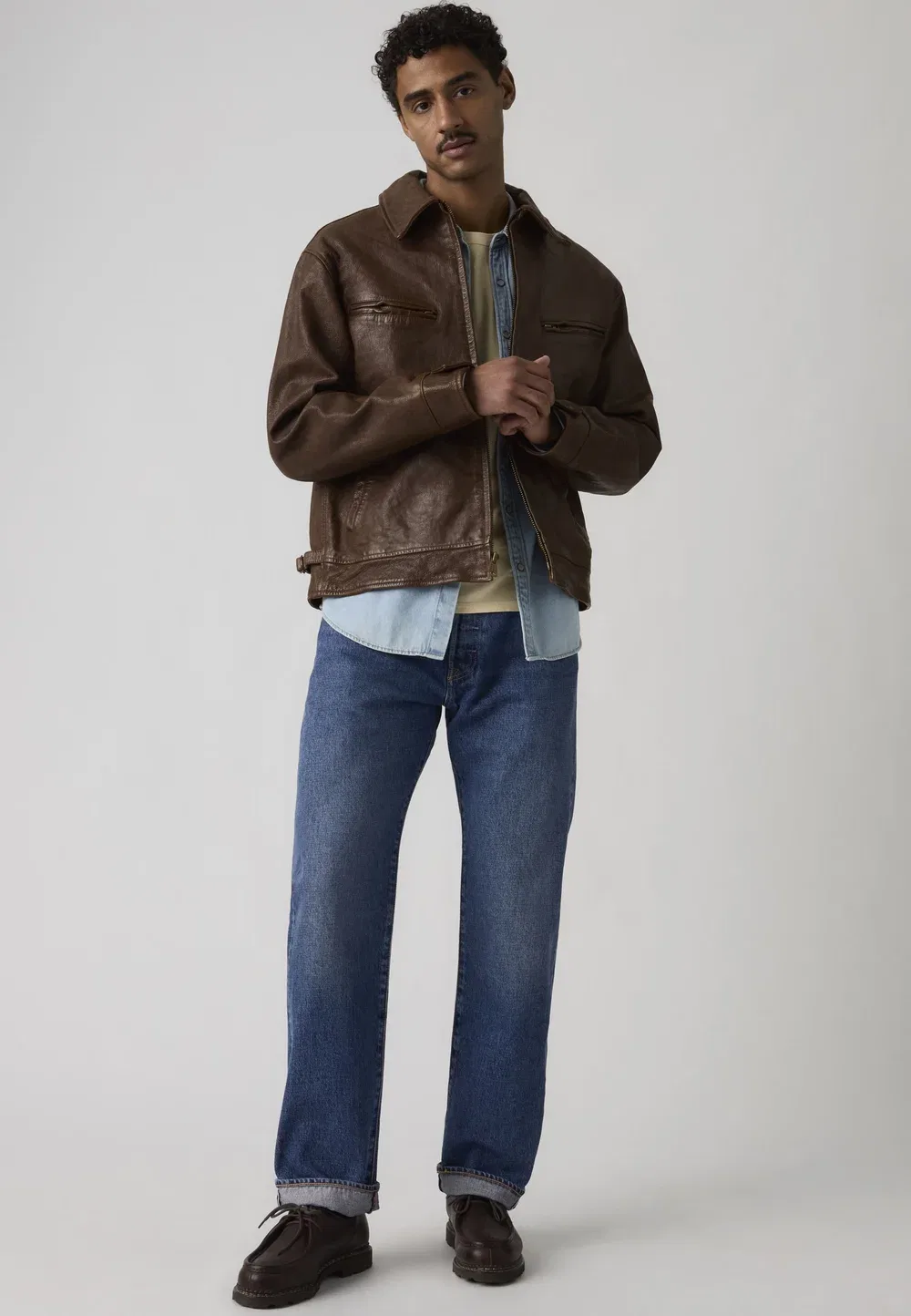 Джинсы прямого кроя 501 свободного кроя Levi'S, Cathedral Selvedge — фото 2