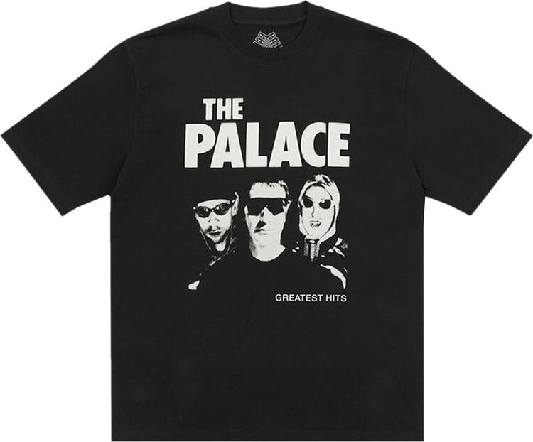 

Футболка Palace Greatest Hits T-Shirt 'Black', черный