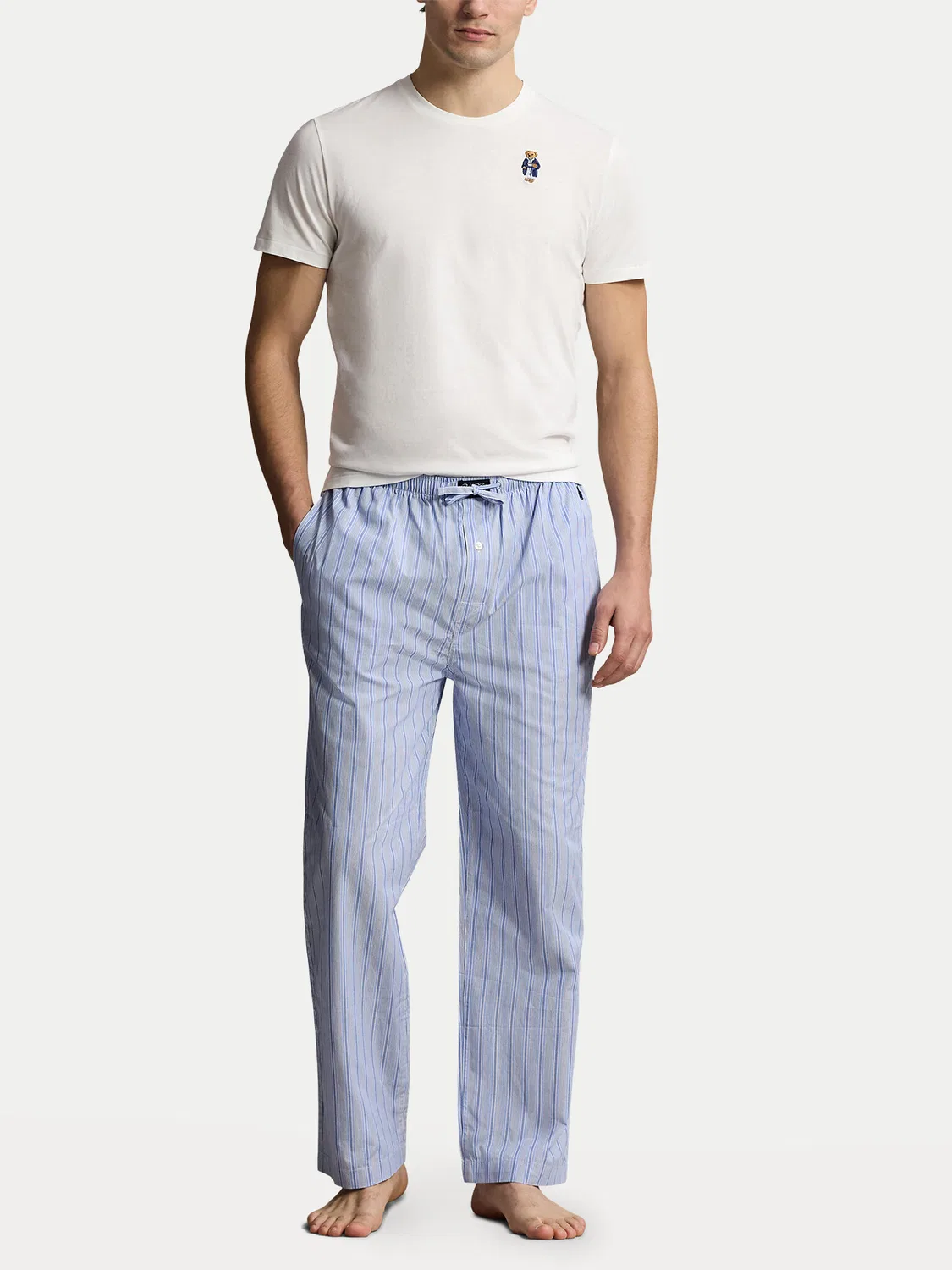 Мужская пижама стандартного кроя Polo Ralph Lauren, синий