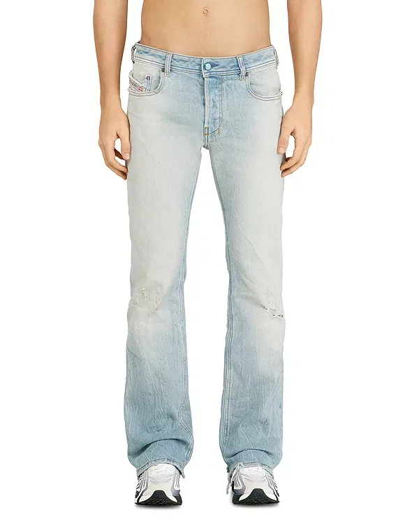 Мужские джинсы bootcut с заниженной талией 2007 Zatiny Diesel, Denim