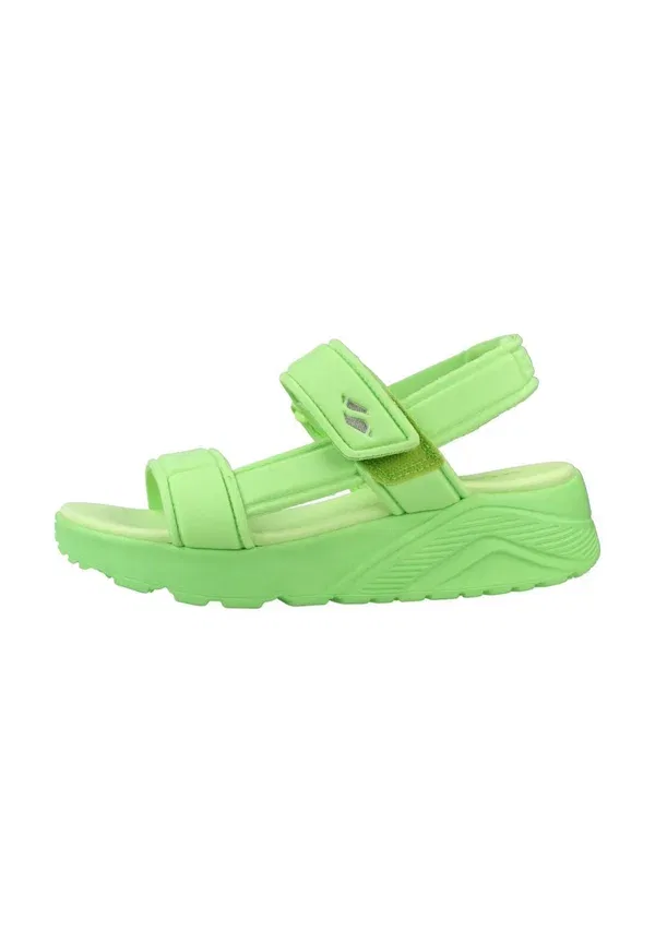 Сандалии текстильные Uno Lite Sandal Sunny Stand 27 Skechers, зеленый