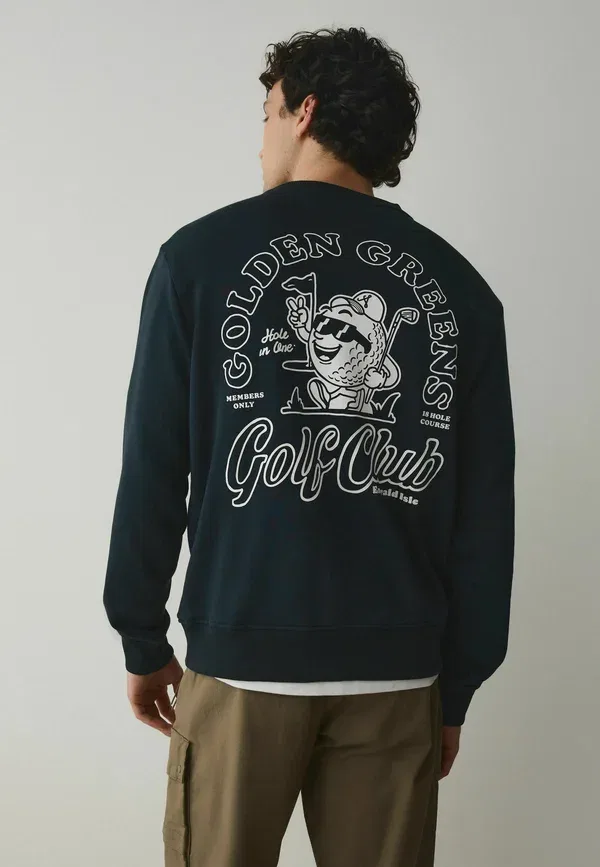 Свитшот с принтом Sweatshirt Next, Navy Blue, темно-синий