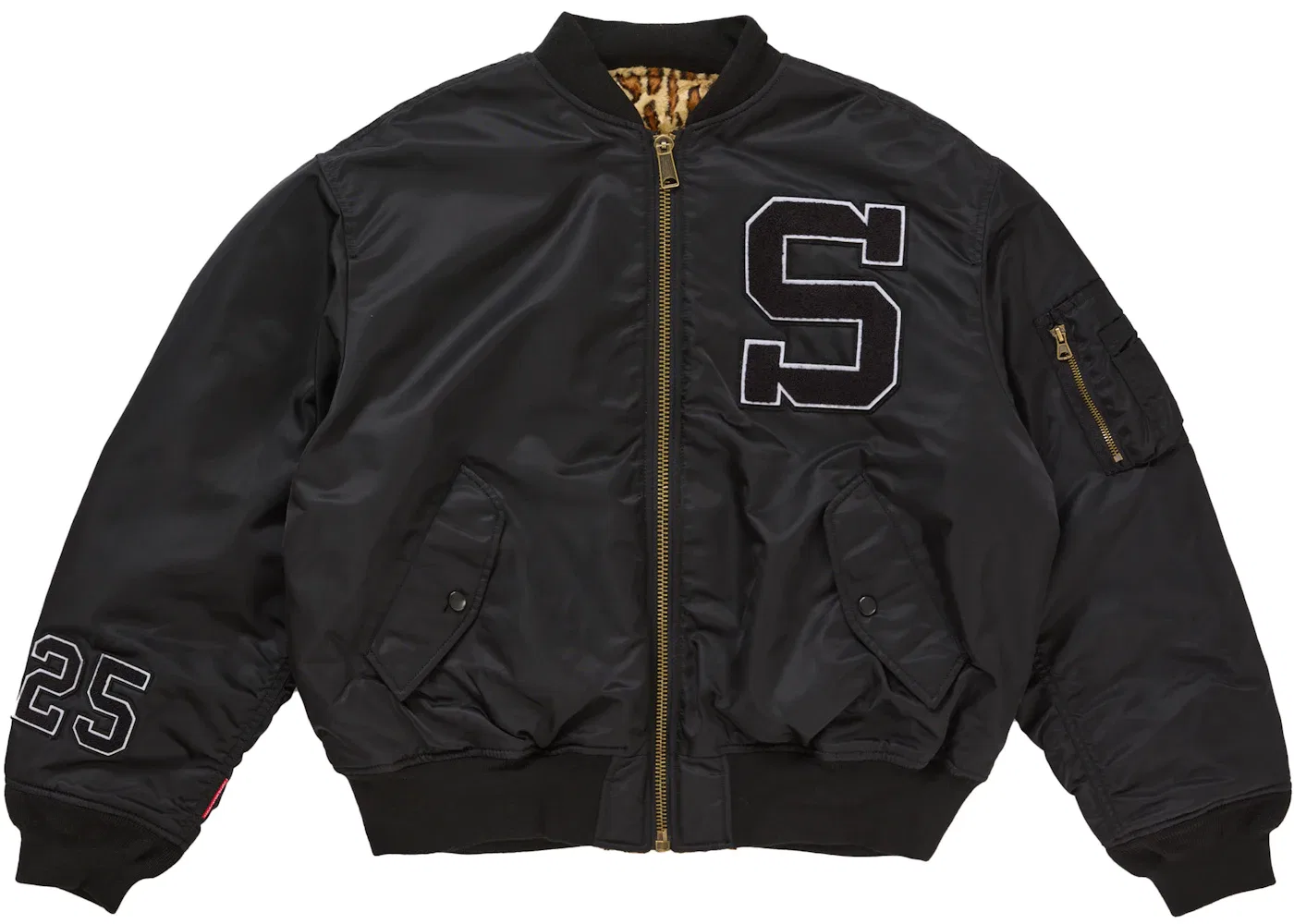 Мужская куртка-бомбер Supreme MA-1, Black