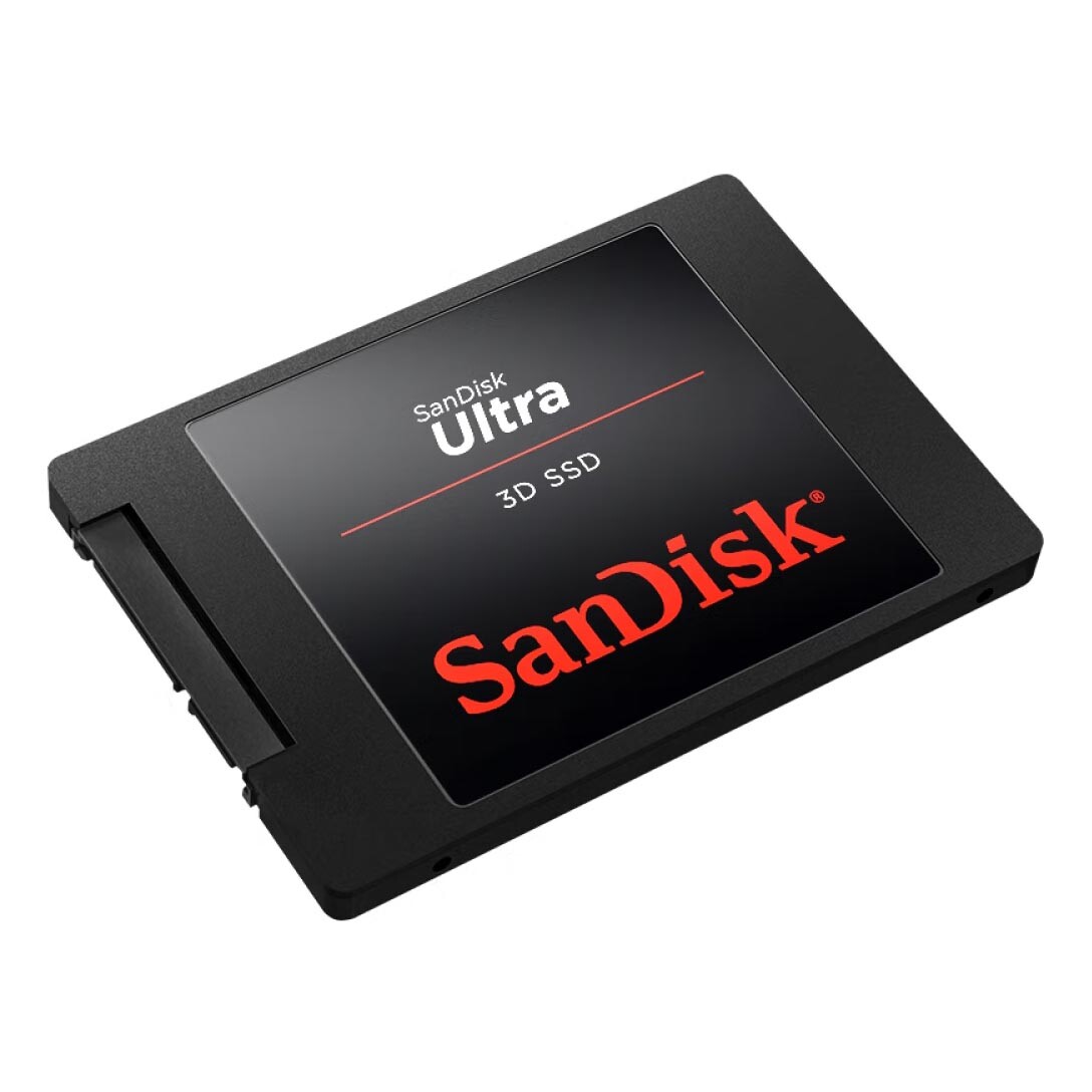 

Твердотельный накопитель SanDisk Ultra 3D SSD, 4 Тб, SATA, черный