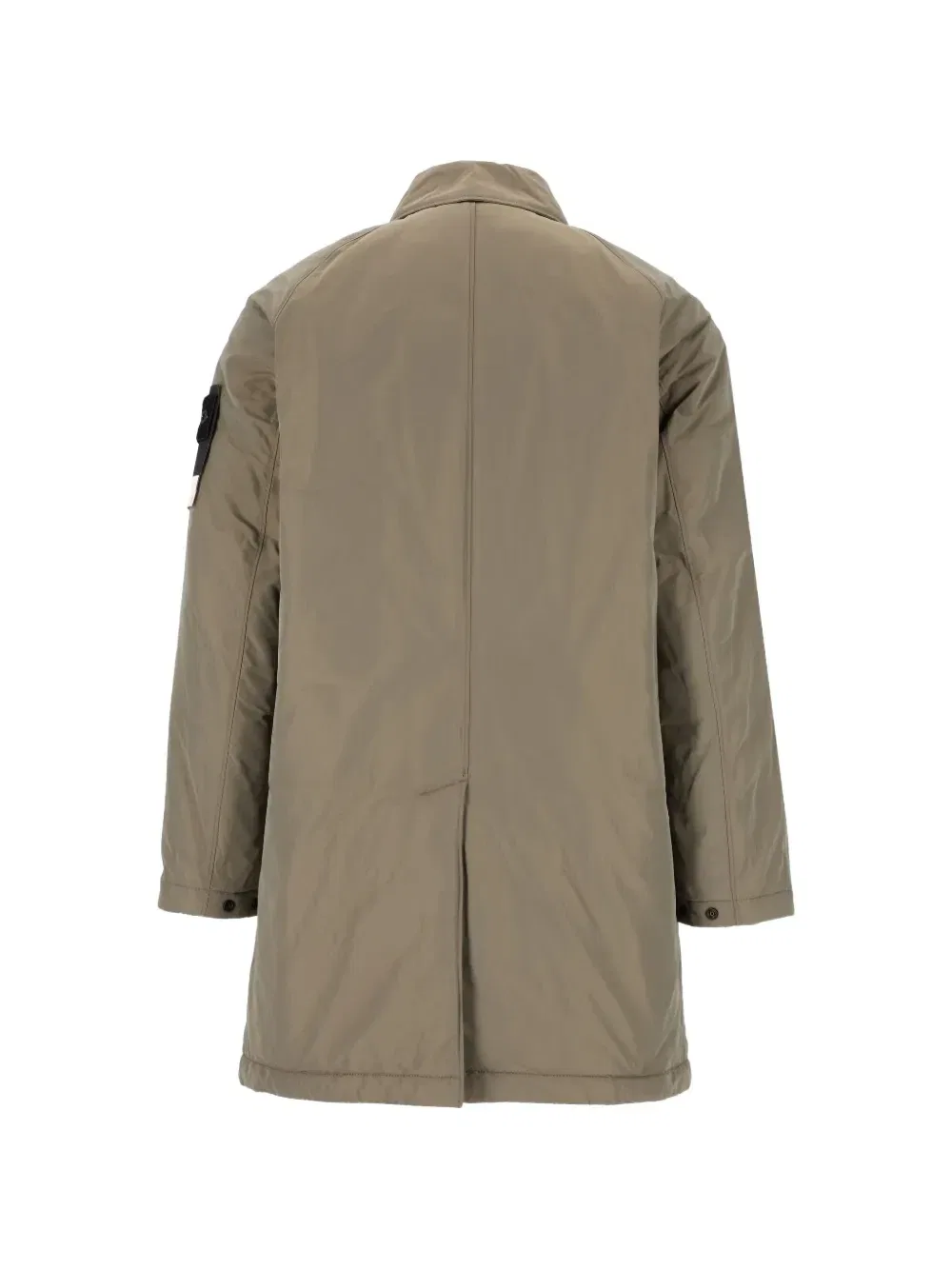 Пальто из микротвиля с утеплителем 7100002 Stone Island, бежевый — фото 2