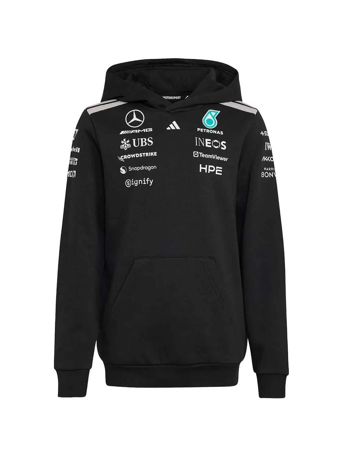 Adidas Худи Driver черный