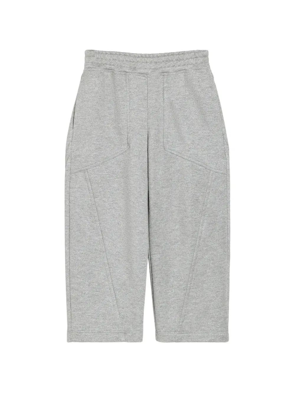 Махровые спортивные брюки Brunello Cucinelli Kids, серый