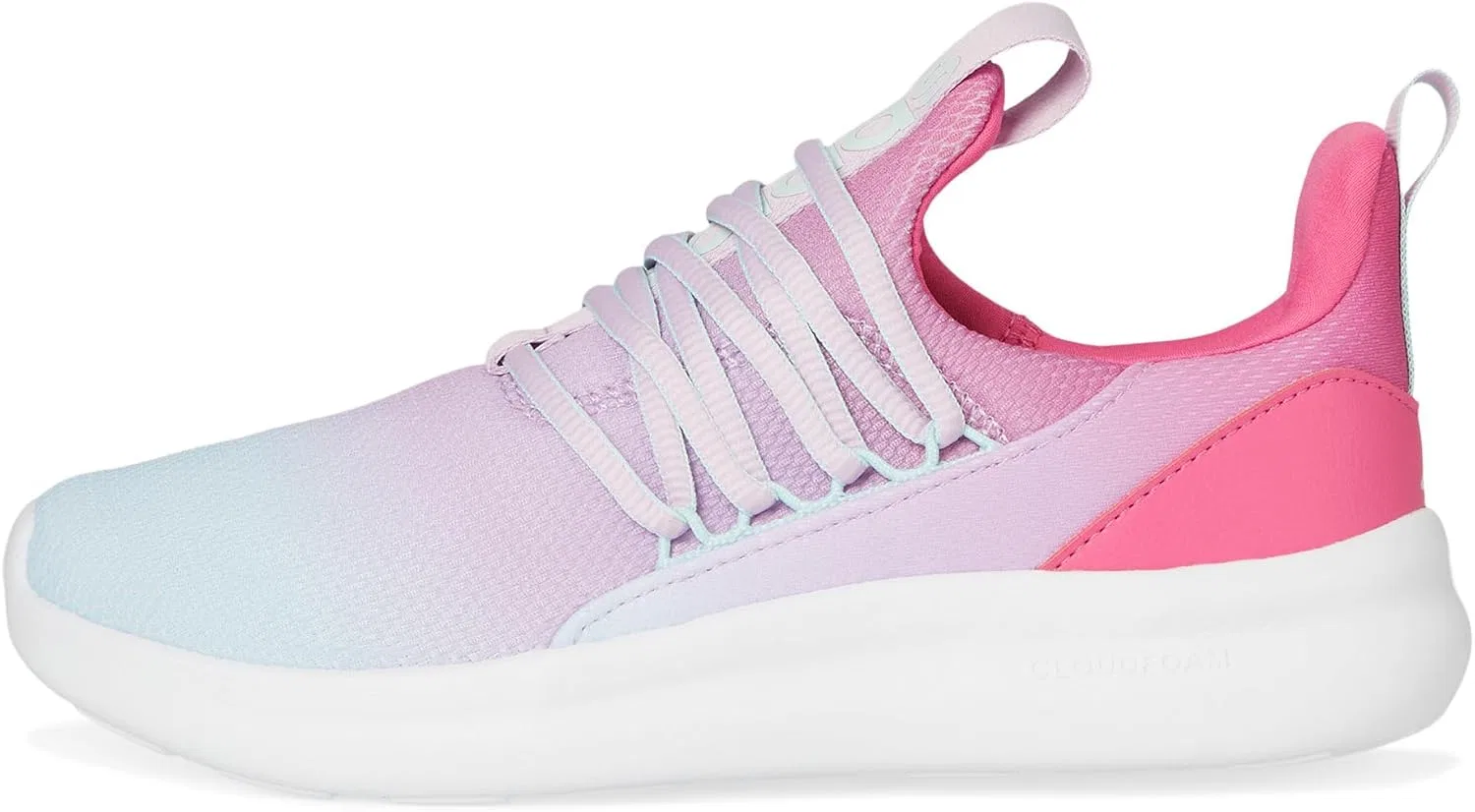 Детские кроссовки для девочек Lite Racer Adapt 7.0, Pulse Magenta/Bliss Lilac/Halo Mint — фото 4