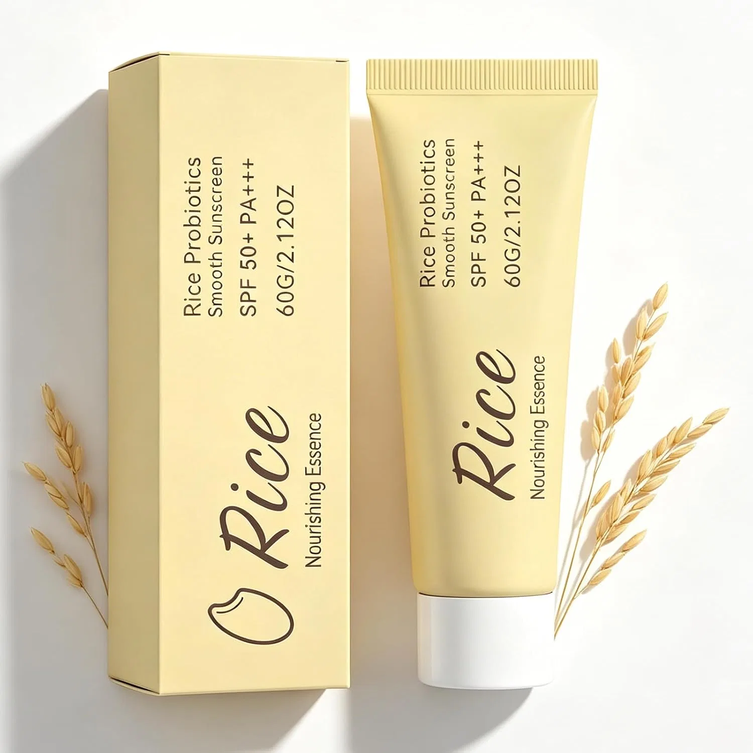Солнцезащитный крем для лица Rice Sunscreen SPF 50 Auriskin, 60 мл