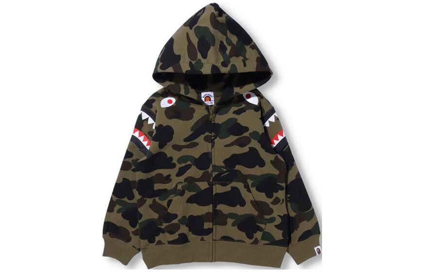 

Детская толстовка A Bathing Ape, желтый