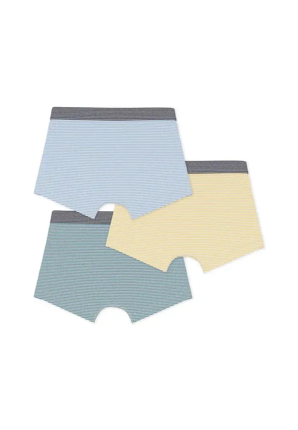 Комплект трусов в полоску 3 Pack Petit Bateau Multi-coloured, мультиколор — фото 2
