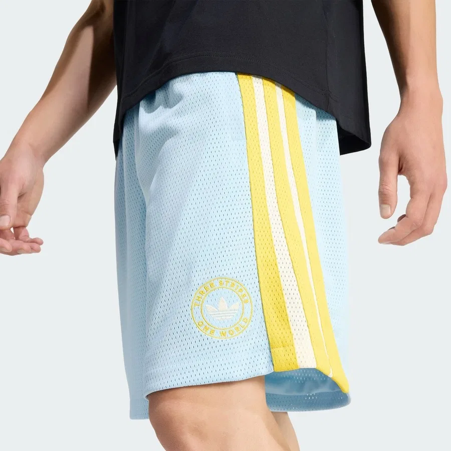 Шорты с принтом Team Sports Mashup Originals Santiago adidas, Синий — фото 4
