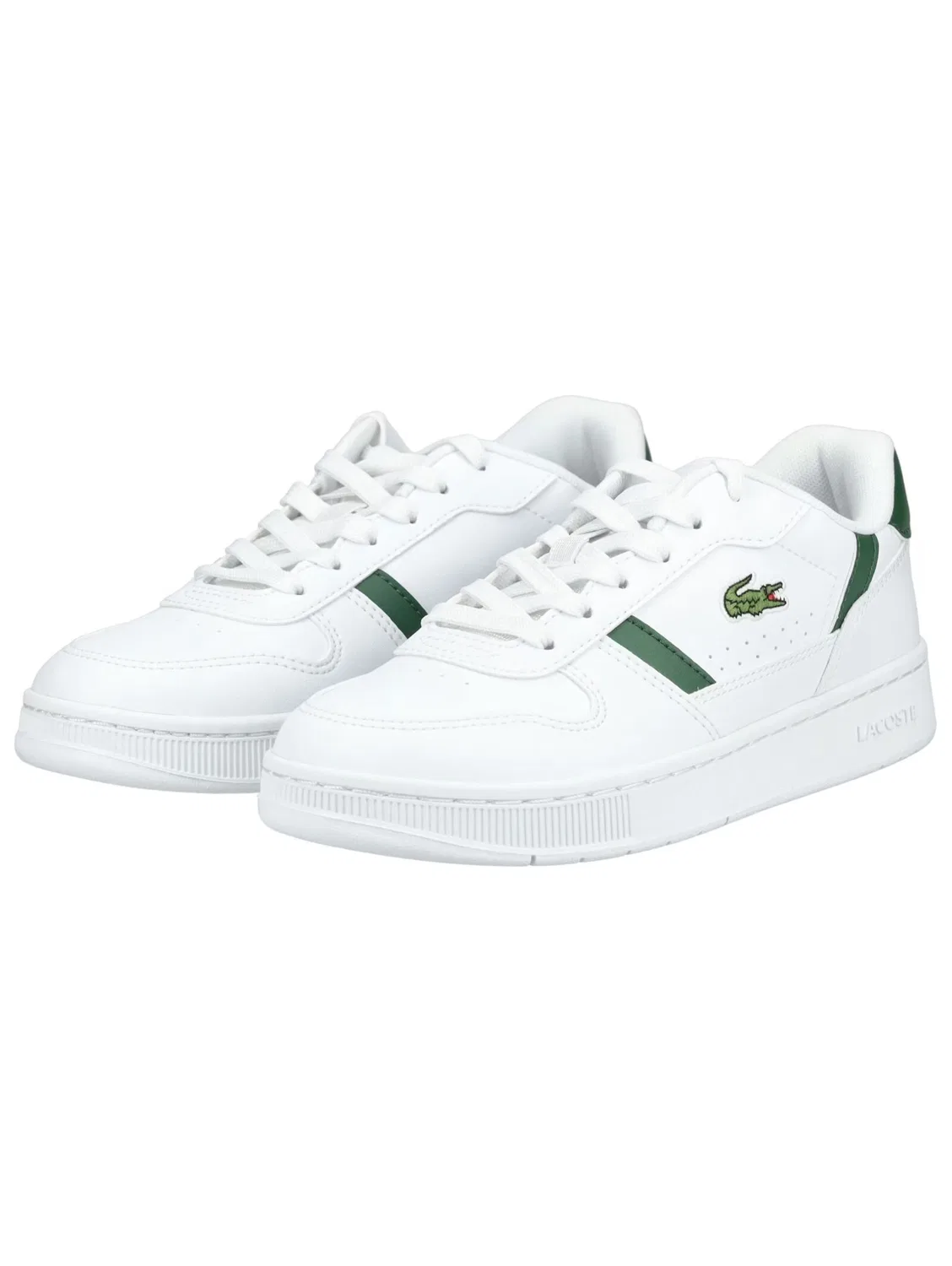 Кроссовки Lacoste белого цвета — фото 4