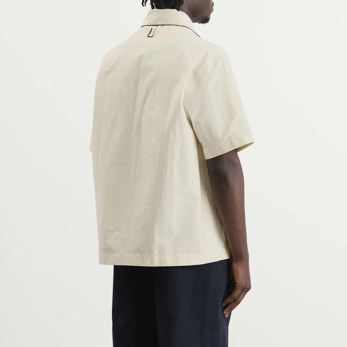 Рубашка пижамная с коротким рукавом Pyjama Short Sleeve Shirt Jacquemus, Off-White — фото 3